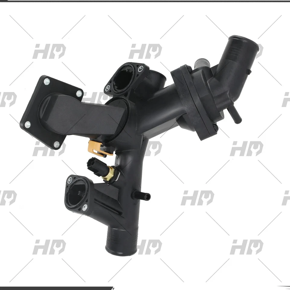 Conjunto de carcaça termostato para Land Rover LR3 Range Rover Sport 06-09 4.4L V8 - Imagem 3 de 4