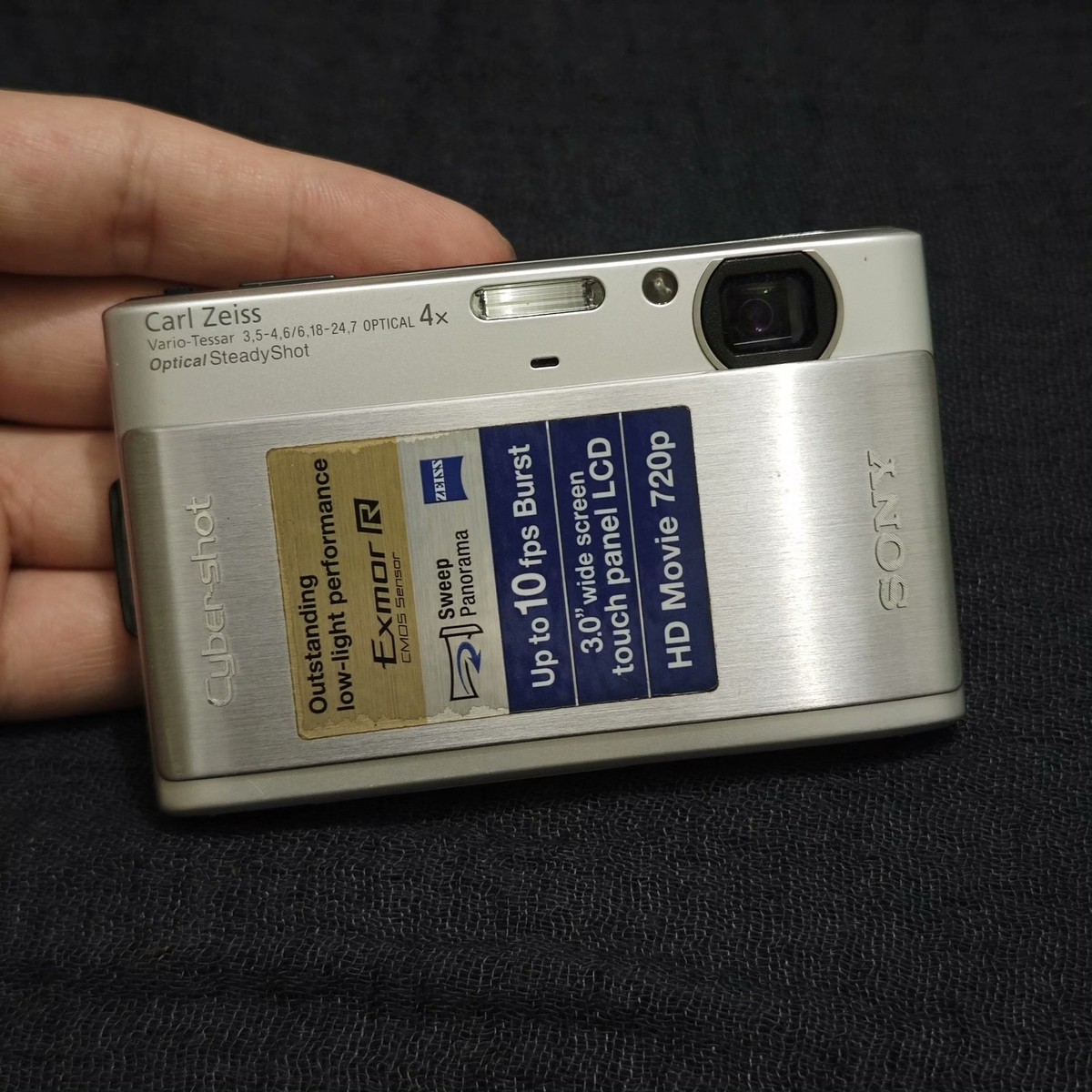 Sony Cyber ​​Shot DSC-TX1 10.2MP 4x Optical Zoom Digital Camera