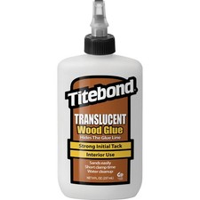 Titebond 8 Oz. Translucent Wood Glue 6123 Pack of 12 Titebond 6123 037083061239