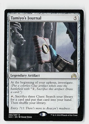 Tamiyo's Journal (Entry 922) R Shadows over Innistrad 265 NM