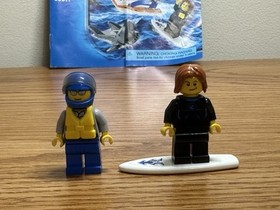 Lego 60011 Surfer Rescue Coast Guard City 2013 With Manual 100% Complete
