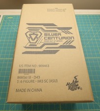 Hot Toys 1/6 Scale MMS618-D43 Silver Centurion Suit Up Version - Brand New