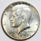 1965 50c Kennedy 40% Silver Half Dollar Uncirculated - RAW - Nice Coin