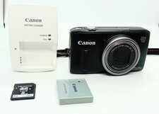 [Quasi come nuovo/caricabatterie] Canon PowerShot SX260 HS 12,1 megapixel fotocamera 20x zoom GPS nero