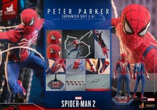 Hot Toys VGM54 Marvel's Spider-Man 2 Peter Parker  Advanced Suit 2.0  Figure NEW
