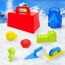 8-teiliges Schneespielzeug-Set: Lustiges Unisex-Iglu-Fort-Bauset aus