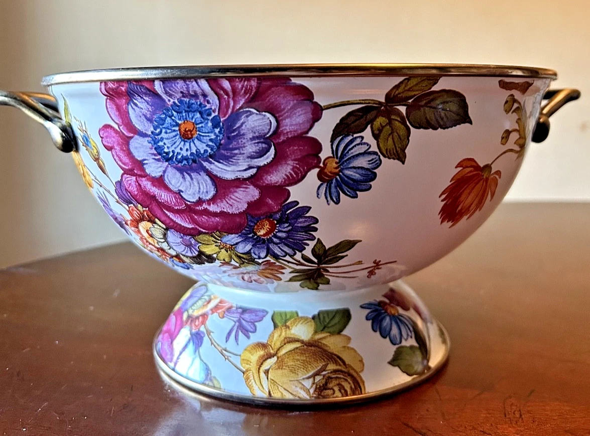 MacKenzie-Childs Enamel Floral Dinnerware Bowls for sale | eBay
