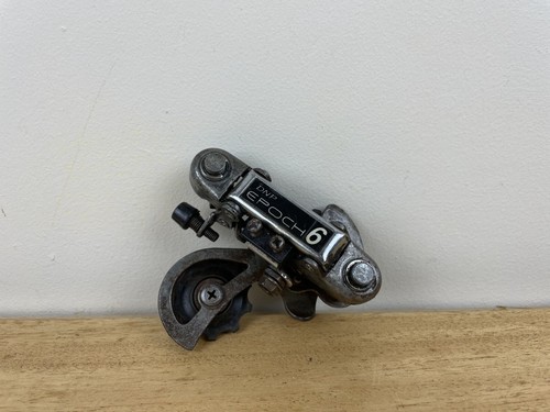 VINTAGE DNP EPOCH 6 SCHALTWERK KURZER KÄFIG RENNRAD 6 GANG INDEX RETRO - Bild 1 von 8