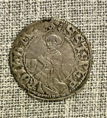 Metz ~ 1300-1400 AD ~ St. Stephan ~ Groschen ~ Silver Coin ~ Germany France