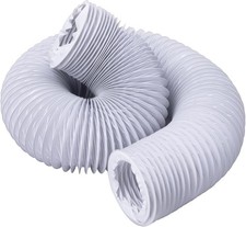 Boat Blower Hose for Marine Vent 3 inches diameter, 10 feet length, White