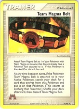 Team Magma Belt Uncommon Team Magma vs Team Aqua 81/95 NM on eBay