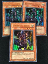Yugioh Kaiser Sea Horse SKE-015 1ST Ultra x3 (MP)