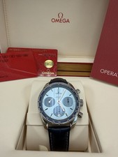 OMEGA Speedmaster Ice Blue Dial 324.30.38.50.03.001 Box and Papers Complete Set 4