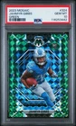 Jahmyr Gibbs 2023 Panini Mosaic Football #324 Green Mosaic Prizm Rookie PSA 10