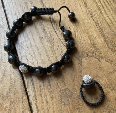 Genuine Tresor Paris crystal Matching Ring