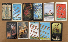 8 Of Wands Tarot Cards From Various Decks Lot Of 11