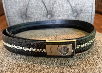 Stingray Skin Black Belt