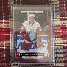 Anthony Mantha 2015-16 Upper Deck Portfolio Rookie Redemption Card . rookie card picture