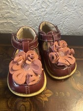 Livie and Luca Red blossom Mary Jane shoes size 4