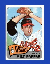 1965 Topps Set-Break #270 Milt Pappas NM-MT OR BETTER *GMCARDS*