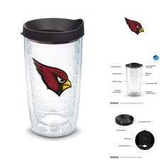 Tervis NFL Arizona Cardinals - Primary Logo Made In USA Double Walled Insulated