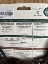 Barbour Waxed Cotton Step-in Dog Harness Medium