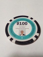 LAS VEGAS, NEVADA 100.00 ADVERTISING CHIP GREAT FOR ANY COLLECTION 