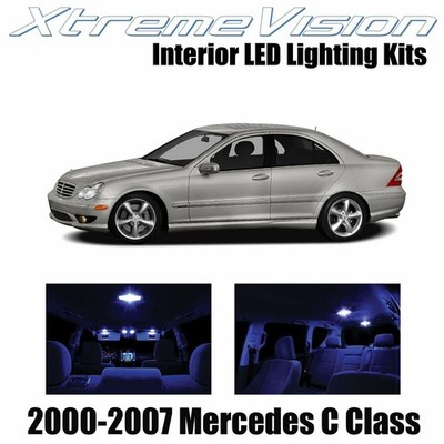 XtremeVision Interior LED for Mercedes C Class 2000-2007 (14 PCS) Blue
