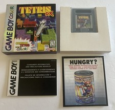1998 Tetris DX Nintendo Game Boy- Cart/ Box/ Inserts- No Manual- Tested