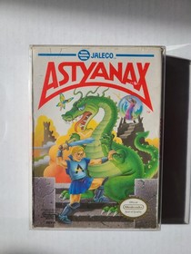 NES Astyanax The Warrior of Remlia With Original Box Authentic Nintendo 1990 USA