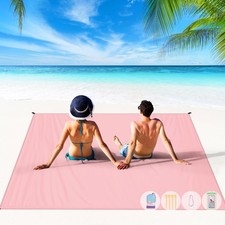 Beach Blanket 10x9 Feet Waterproof Sandproof Oversized Picnic Mat Camping