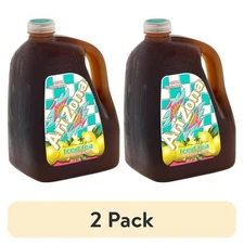 (2 pack) AriZona Sun Brewed Style Iced Tea with Lemon Flavor, 128 fl oz