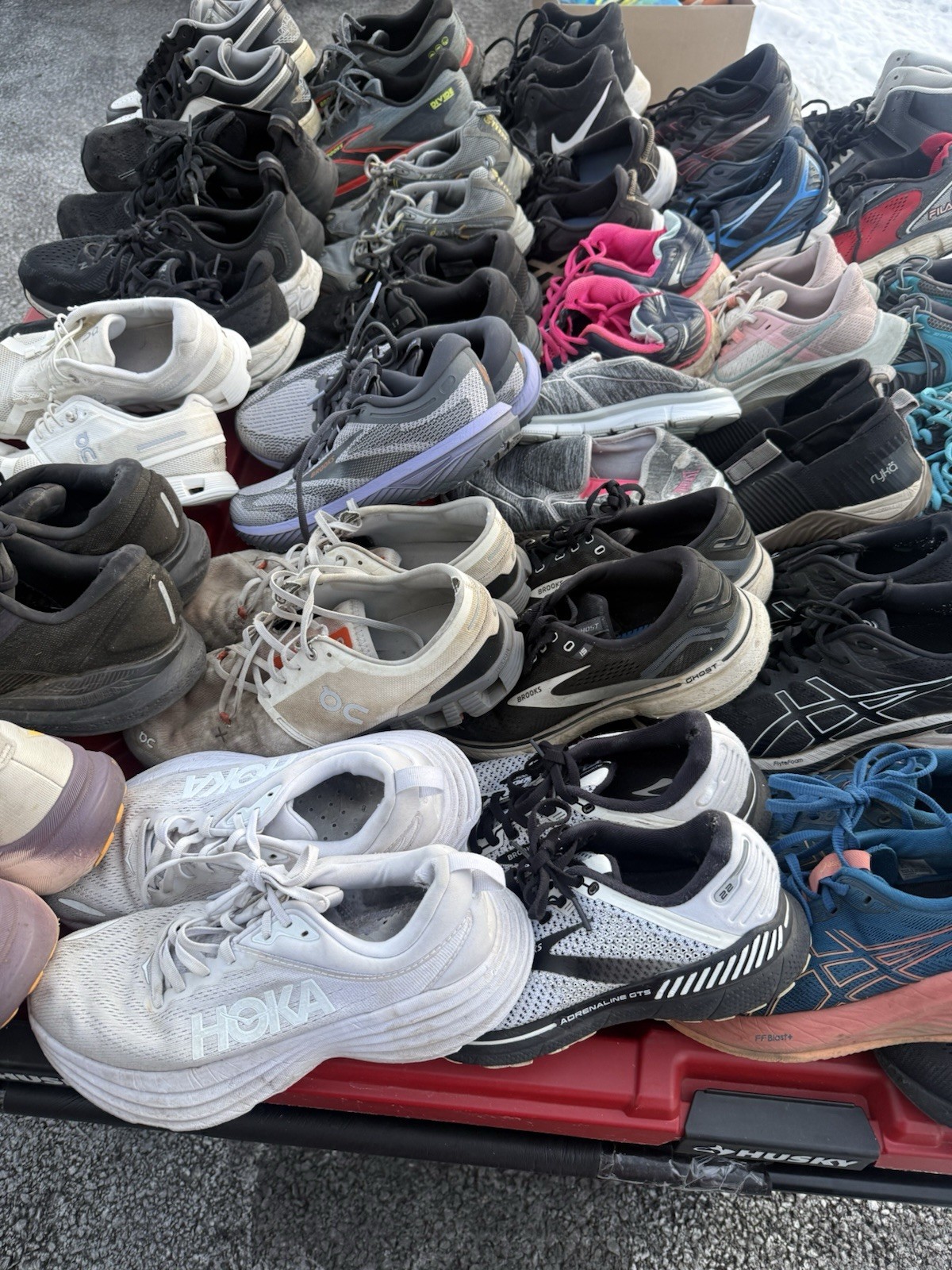 Lot of 45 Pairs Of Shoes | Hoka | Brooks | Jordan | Please Read Description ⚡️ thumbnail 5