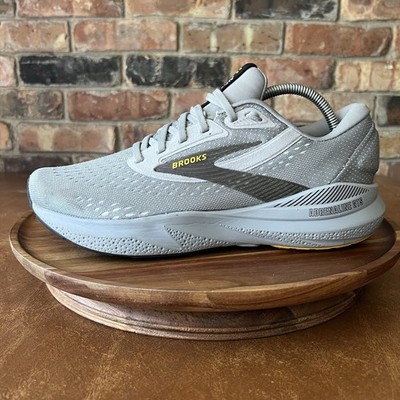 Brooks Adrenaline GTS 24 Supportive Men's 9 2E Gray Running Shoes Sneakers