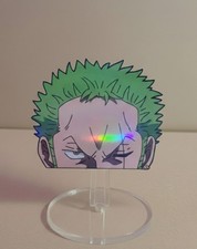 Zoro One Piece Peaker Sticker Holographic