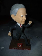 Presidente Calvin Coolidge Washington Nationals SGA Bobblehead senza scatola