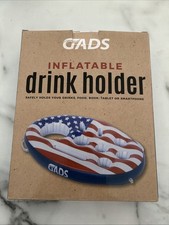 American Flag Floating Drink Holder By GADS New In Box