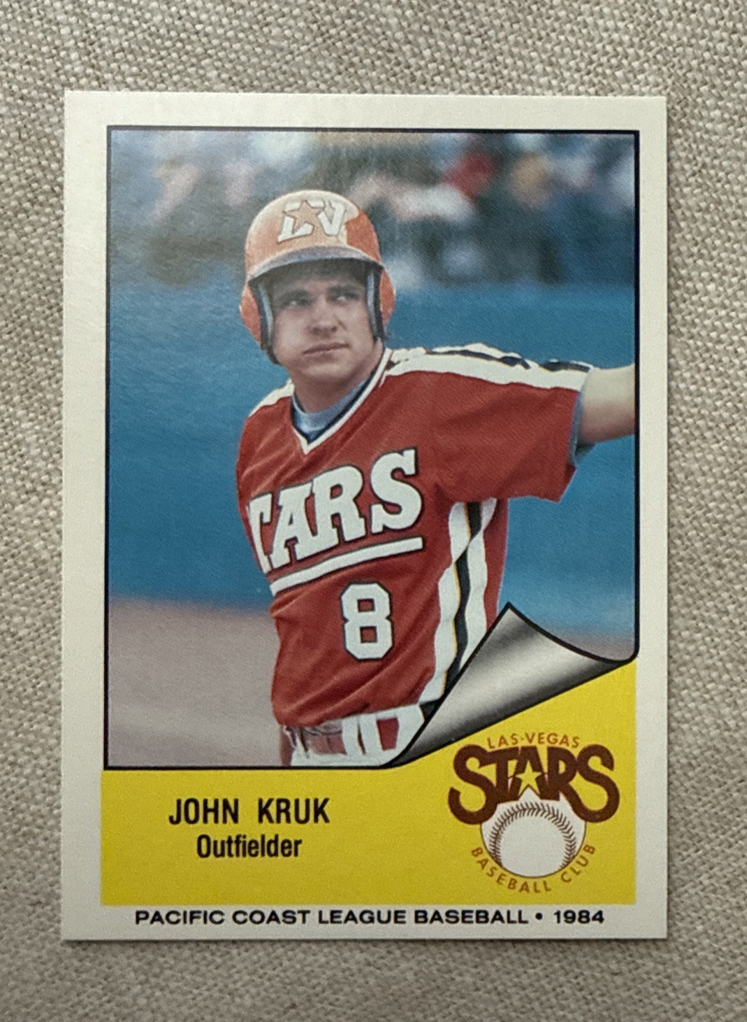 1984 Cramer Pacific Coast League John Kruk #228 5ue