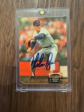 1992 Topps- Nolan Ryan- Auto Autograph- Texas Rangers