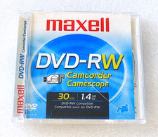 Maxell Mini DVD-RW 1.4-GB Disc - NEW