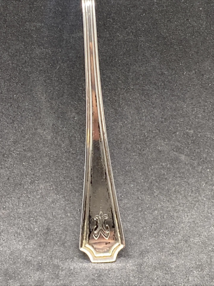 "Servidor de cuchara de gelatina Durgin de plata esterlina vintage - 6,25"" - 1 oz" Foto 3 de 4