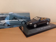 IXO 1/43 : MERCEDES BENZ CLK350 CABRIOLET ANNEE 2005 EN BOITE D 'ORIGINE.