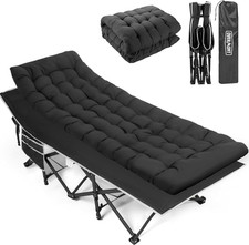 Lettino Da Campeggio Brandina Pieghevole - Letto Pieghevole Portatile Singolo Co