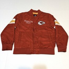 Kansas City Chiefs NFL Red Team Logo Youth Letter Jacket