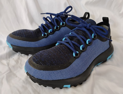 Allbirds SWT Trail Runner Women s Size 9.5 US Navy Black Athletic Running Shoes