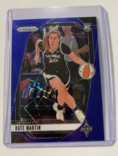 2024 Panini Prizm WNBA - Kate Martin #126 Blue Velocity Prizm (RC)