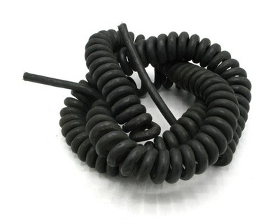 Alpha 670/4 16/3 SJO Neoprene-Jacketed Coil Cord 4-20ft