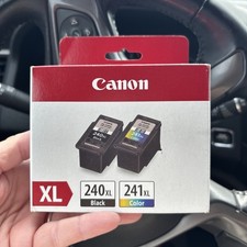 Genuine Canon PG-240 XL Black  CL-241 XL Color Ink Cartridge Value Pack
