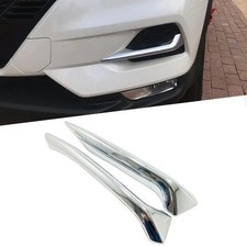 Garniture de cache sourcils antibrouillard chromée pour Nissan Qashqai J11...