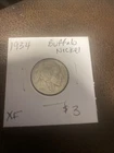 1934 Buffalo Nickel. XF. $3